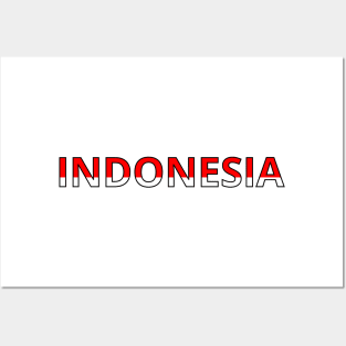 Drapeau  Indonesia Posters and Art